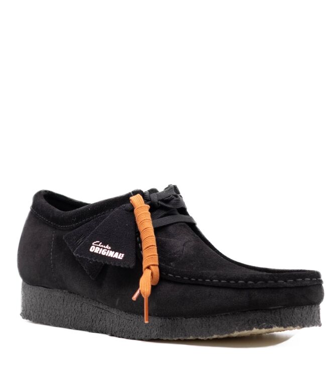 Clarks Originals Clarks Originals heren veterschoenen zwart suede Black Suede Clarks Originals Heren Nette Schoenen in Zwart online kopen