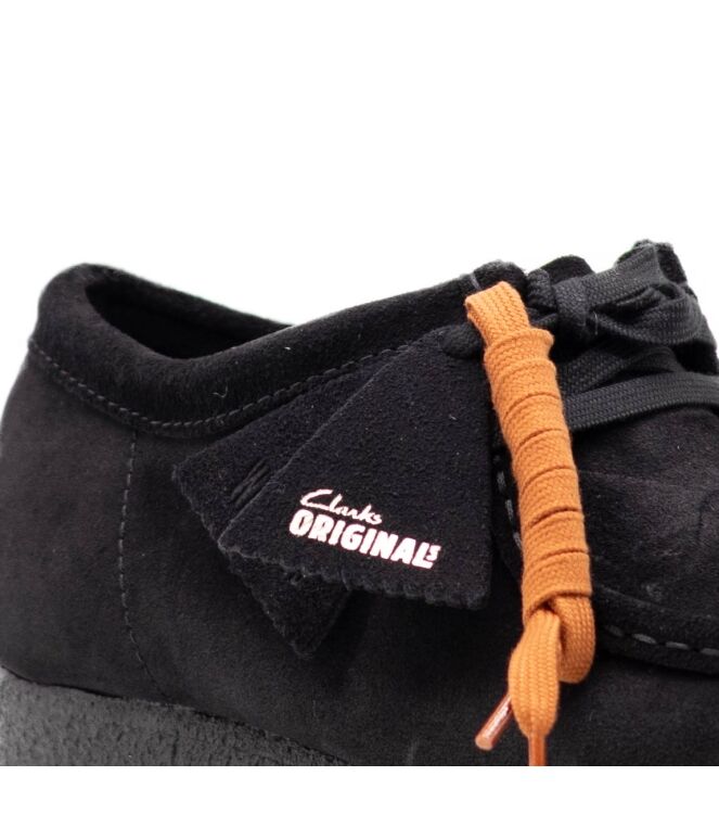 Clarks Originals Clarks Originals heren veterschoenen zwart suede Black Suede Clarks Originals Heren Nette Schoenen in Zwart online kopen