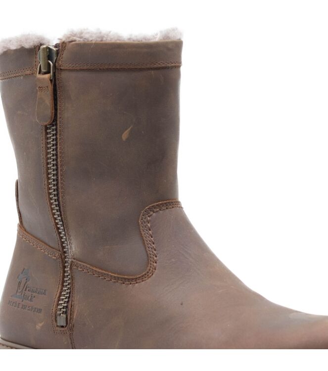 Panama Jack Panama Jack heren enkelboots gevoerd bruin Napa Grass Cuero Panama Jack Heren Enkellaarzen in Bruin online kopen