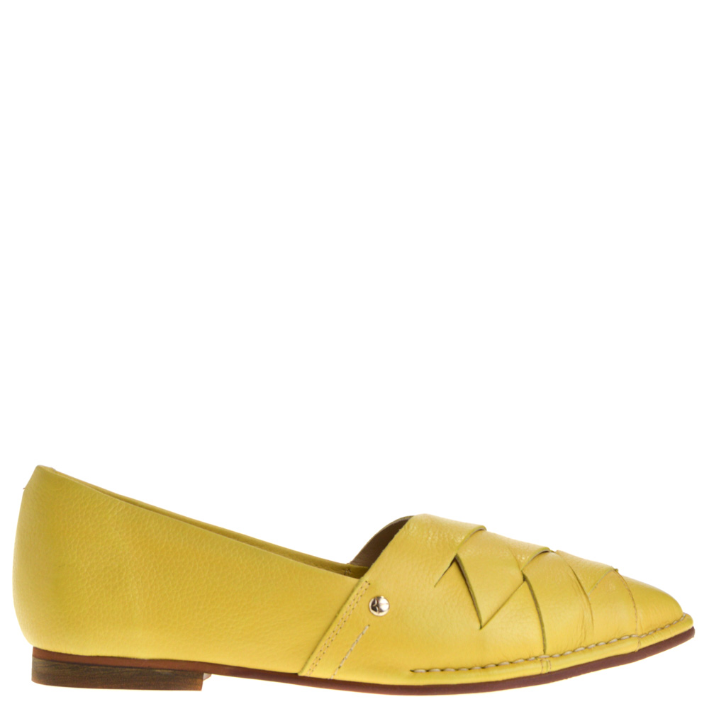 yellow ballet pumps