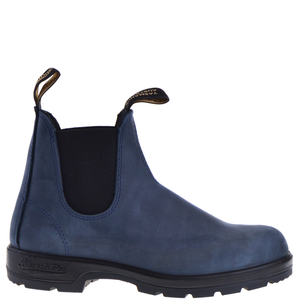 blue blundstone boots