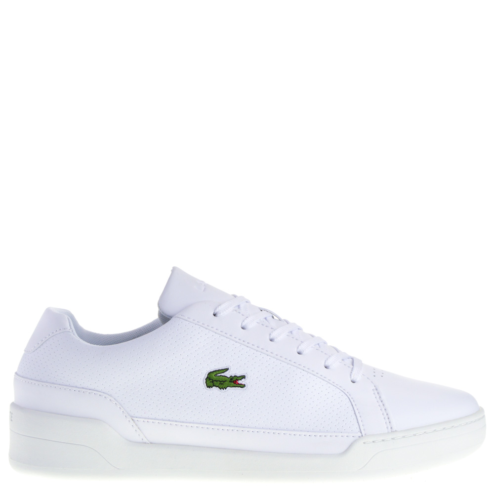 lacoste slippers white