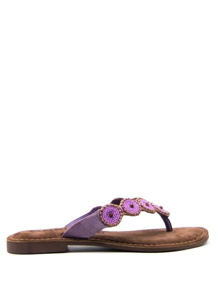 Lazamani Dames slippers lila