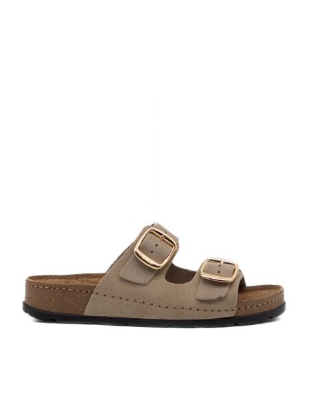 Scholl Dames slippers rubberzool beige