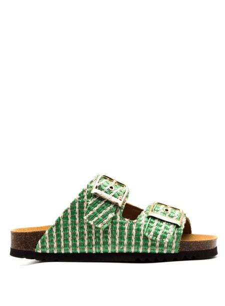 Scholl Dames slippers groen