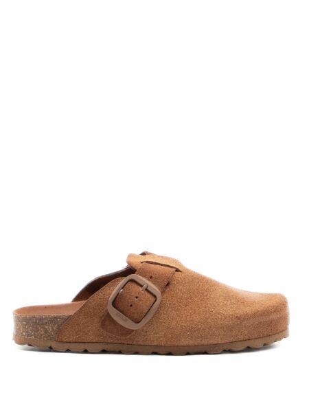 Koala bay Dames muiltjes bruin suede