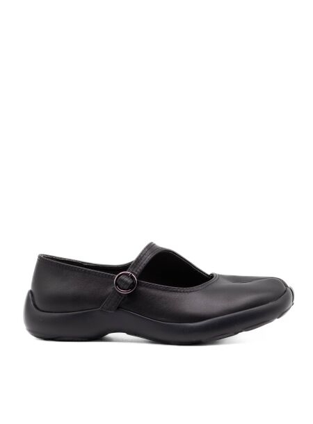 All black Dames ballerina's zwart