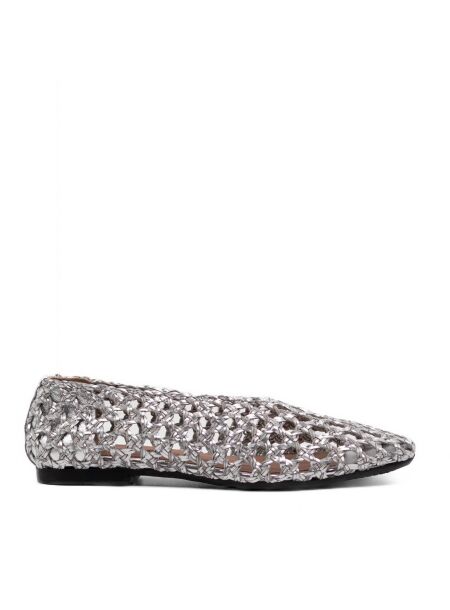 Carmens Dames ballerina's zilver