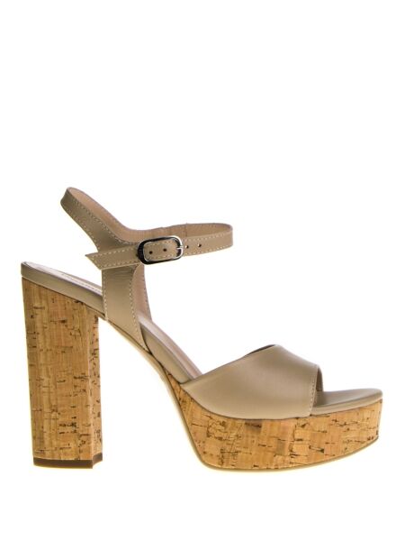 Nerogiardini Dames sandalen op hak beige