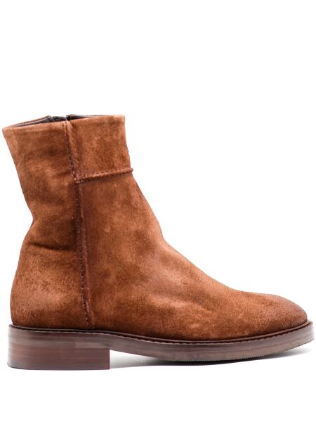 Rossano bisconti Dames enkellaarsjes bruin suede