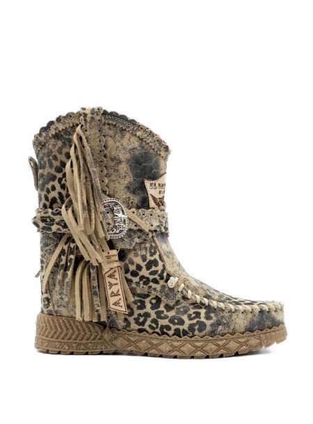 El vaquero Dames enkellaars sleehak