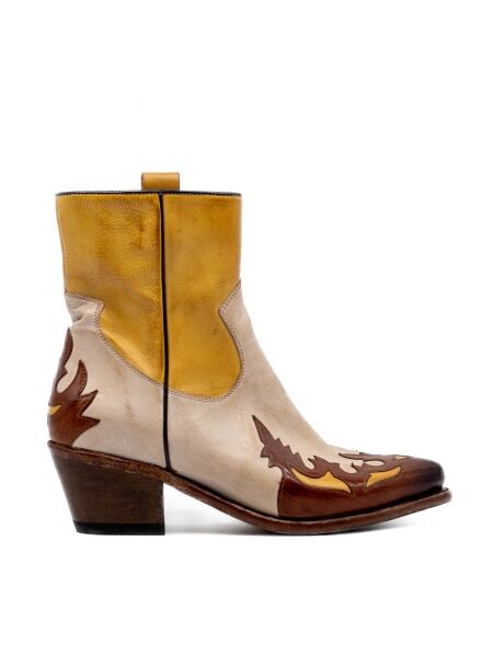 Cordwainer Dames enkellaars naturel