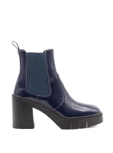 Art Dames enkellaarsje blauw