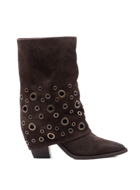 Julie dee Dames enkellaarsjes kap bruin