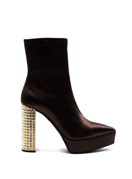 Jeffrey campbell Dames enkellaars plateau bruin