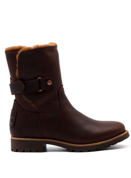 Panama jack Dames enkelboots gevoerd naturel