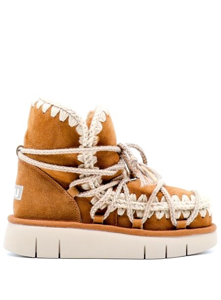 Mou Dames enkelboots gevoerd