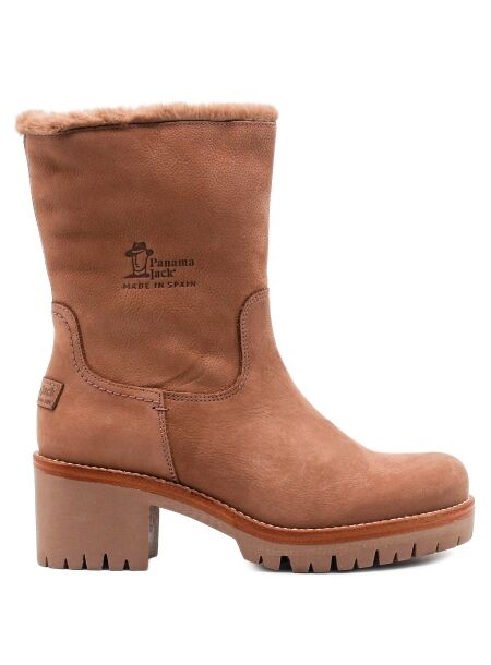 Panama jack Dames enkelboots gevoerd naturel