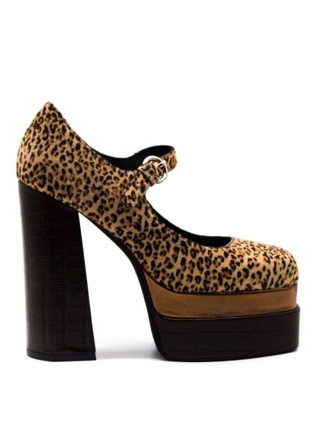 Jeffrey campbell Dames pump plateauzool cheetah