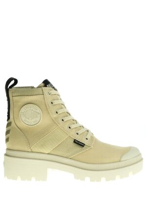 Palladium dames veterschoenen beige