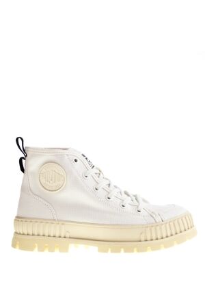 Palladium dames veterschoenen wit