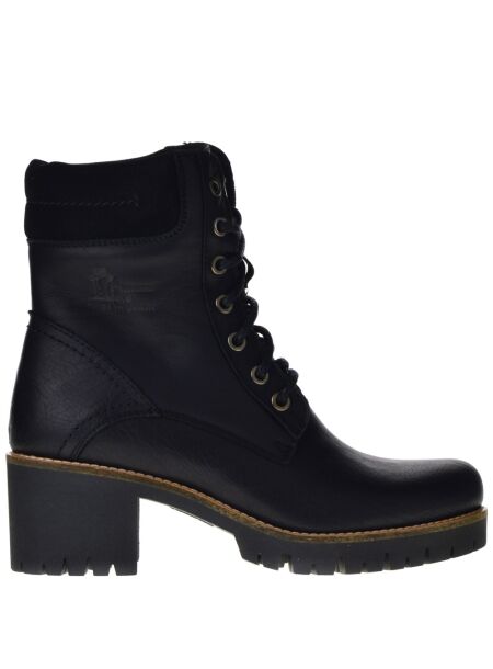 Panama jack Dames veterboots zwart