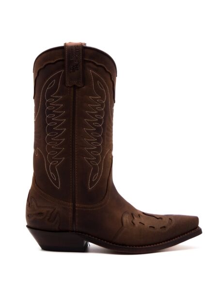 Sancho abarca boots Dames cowboylaarzen cognac