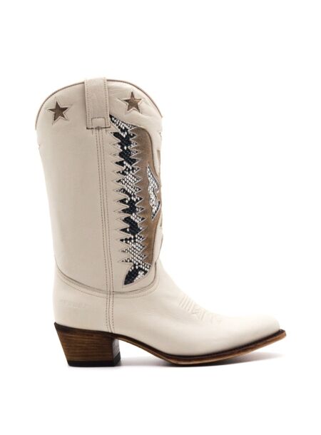 Sendra boots Dames cowboylaarzen beige