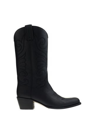 Sendra Boots dames cowboylaarzen zwart