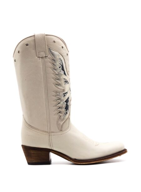 Sendra boots Dames cowboylaarzen offwhite com