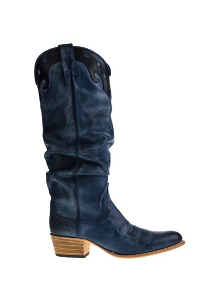 Sendra boots Dames cowboylaarzen blauw