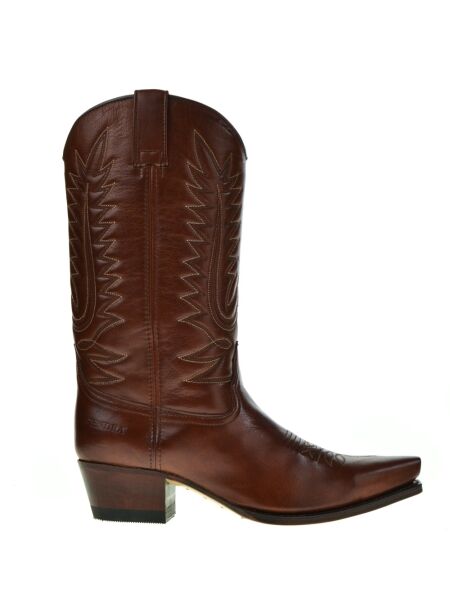 Sendra boots Dames cowboylaarzen op hak bruin