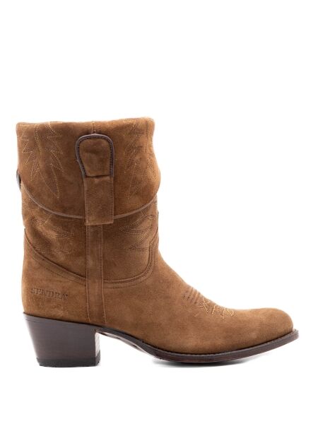 Sendra boots Dames cowboylaarzen bruin suede