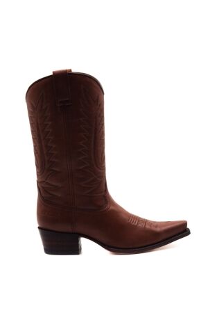 Sendra Boots dames cowboylaarzen cognac