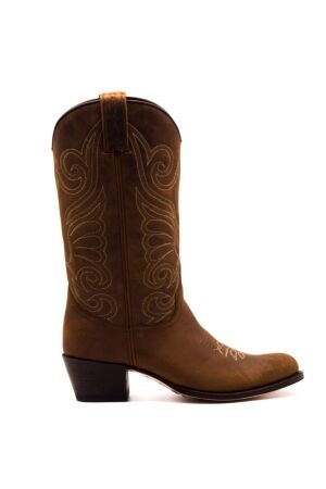 Sendra Boots dames cowboylaarzen cognac