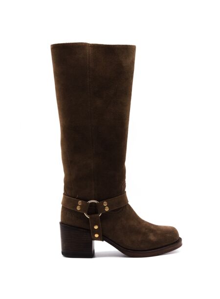 Sendra boots Dames cowboylaarzen bruin suede