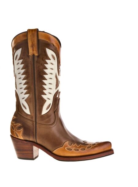 Sancho abarca boots Dames cowboylaarzen taupe