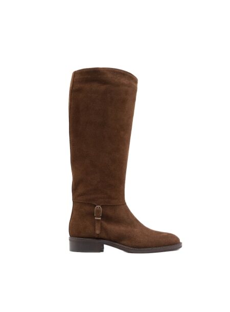 Julie dee Dames laarzen bruin suede