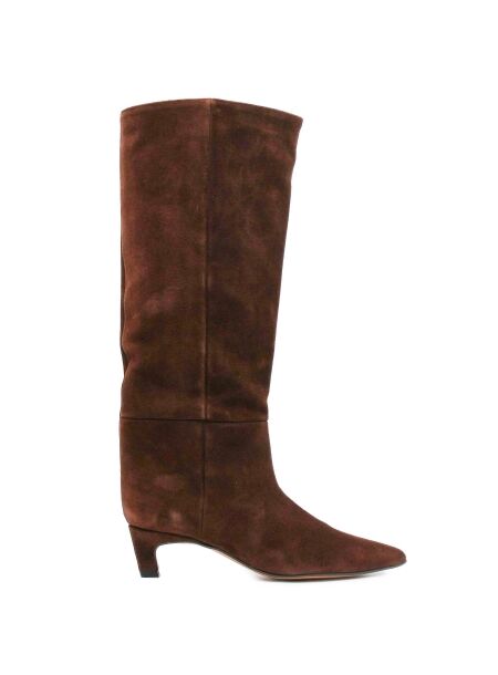 Angel alarcon Dames laarzen bruin suede
