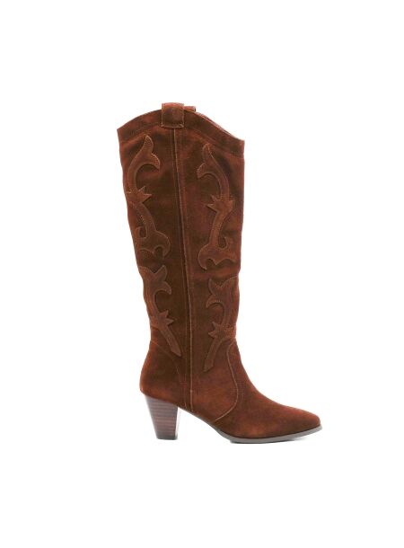 La strada Dames laarzen bruin suede