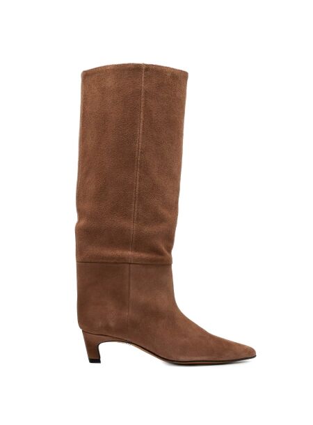 Angel alarcon Dames laarzen naturel suede