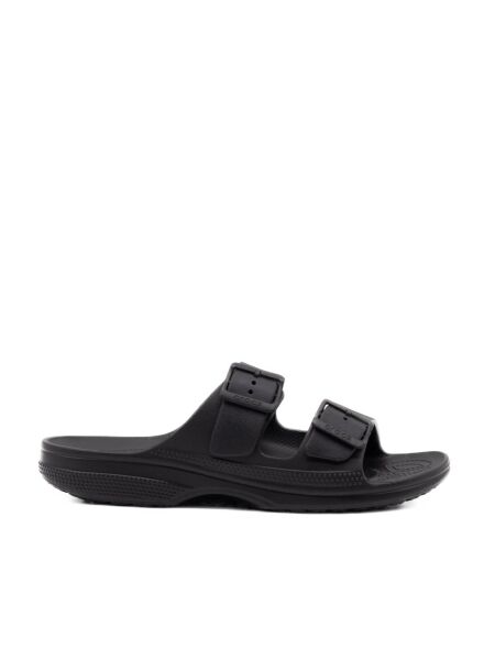 Crocs Heren slippers rubberzool zwart