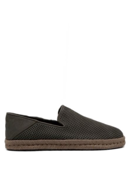 Toms Heren mocassins grijs suede