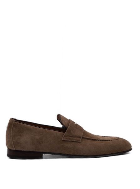 Rossano bisconti Heren mocassins naturel suede