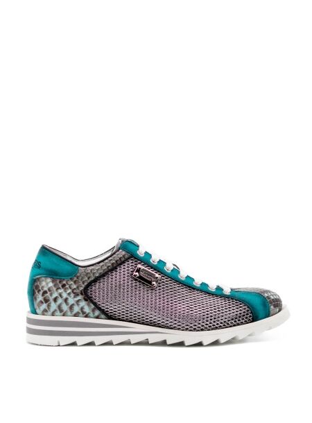 Harris Heren veterschoen groen combi