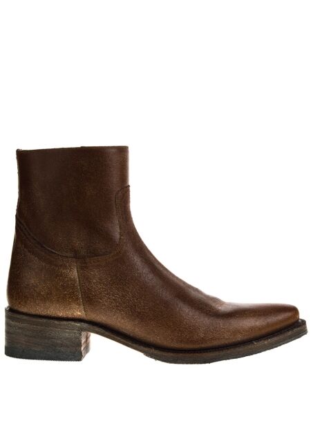 Sendra boots Heren enkellaarzen bruin vintage
