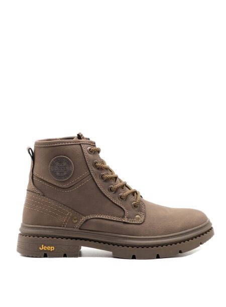 Jeep footwear Heren veterboots donker bruin