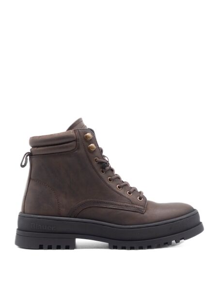 Blauer Heren veterschoenen donker bruin