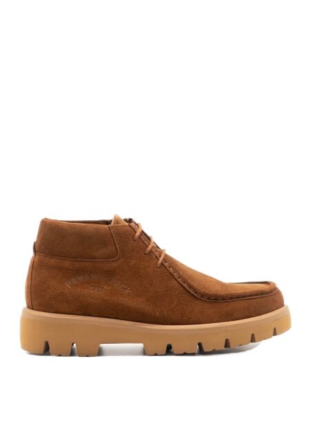 Panama jack Heren veterschoenen cognac suede