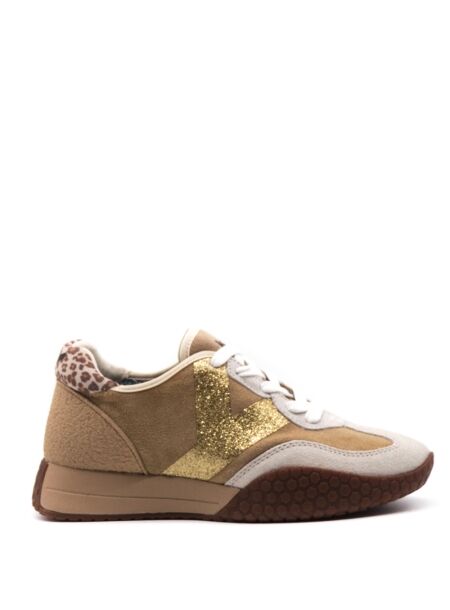 Keh-noo Dames sneakers beige